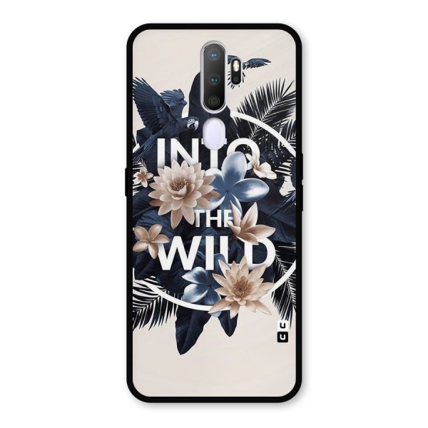 Into The Wild Blue Metal Back Case for Oppo A9 (2020)