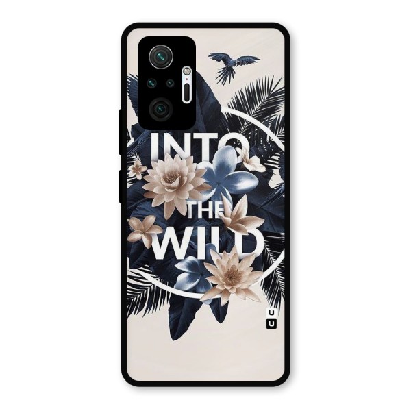 Into The Wild Blue Metal Back Case for Redmi Note 10 Pro