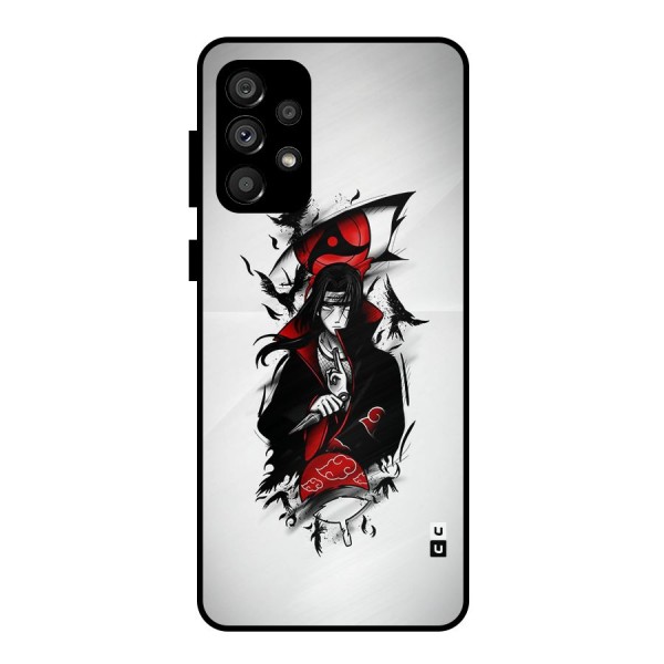 Itachi Combat Metal Back Case for Galaxy A73 5G