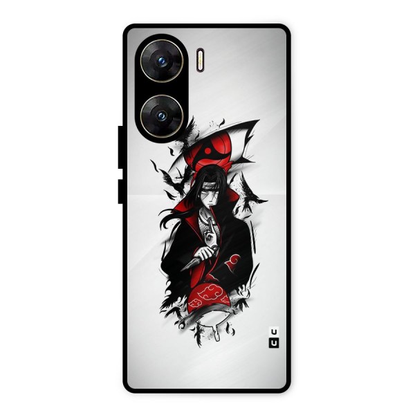 Itachi Combat Metal Back Case for Vivo V29e