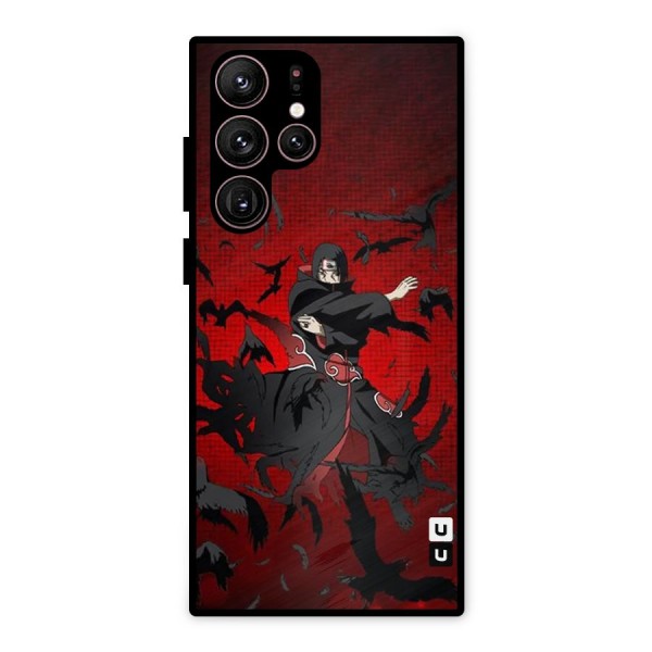 Itachi Stance For War Metal Back Case for Galaxy S22 Ultra 5G