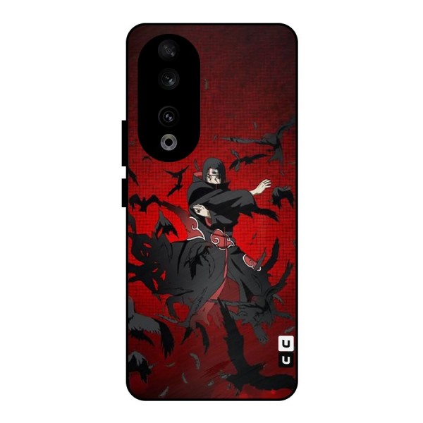Itachi Stance For War Metal Back Case for Honor 90
