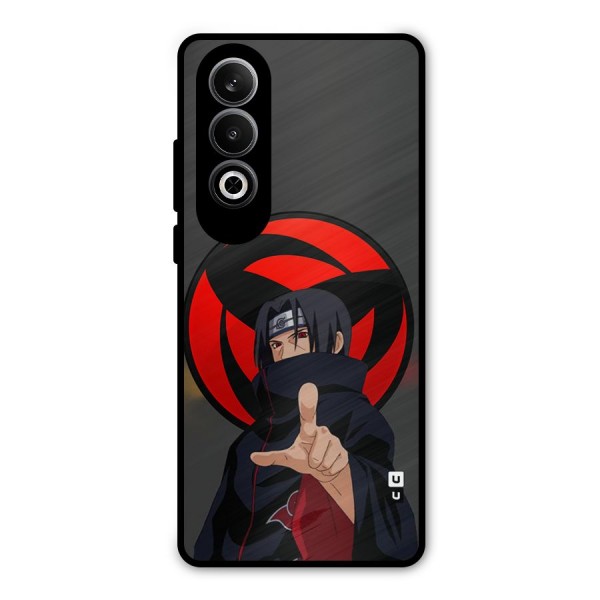 Itachi Uchiha With sharingan Metal Back Case for OnePlus Nord CE4
