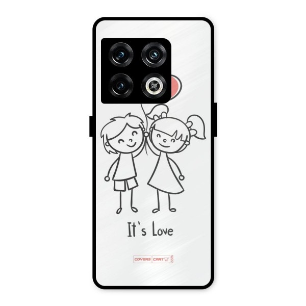 Its Love Metal Back Case for OnePlus 10 Pro 5G