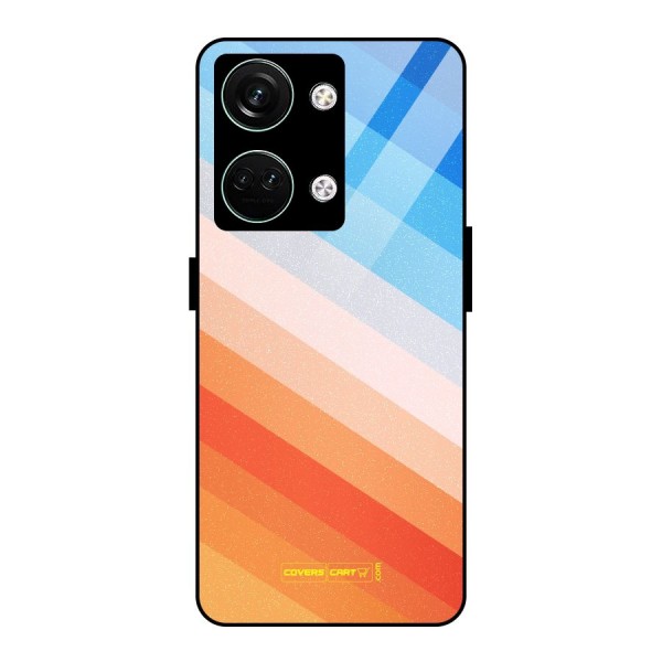 Jazzy Pattern Glass Back Case for Oneplus Nord 3