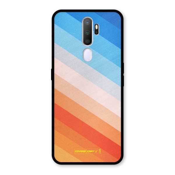 Jazzy Pattern Metal Back Case for Oppo A9 (2020)