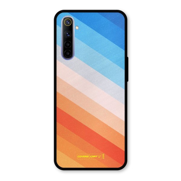 Jazzy Pattern Metal Back Case for Realme 6