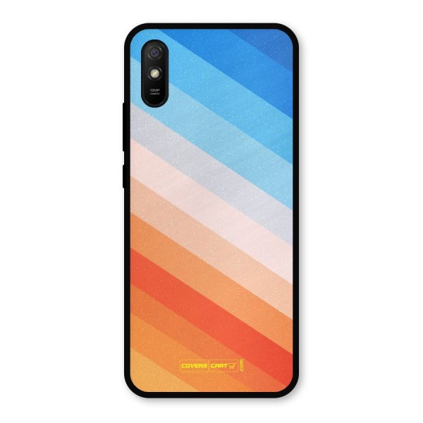 Jazzy Pattern Metal Back Case for Redmi 9i