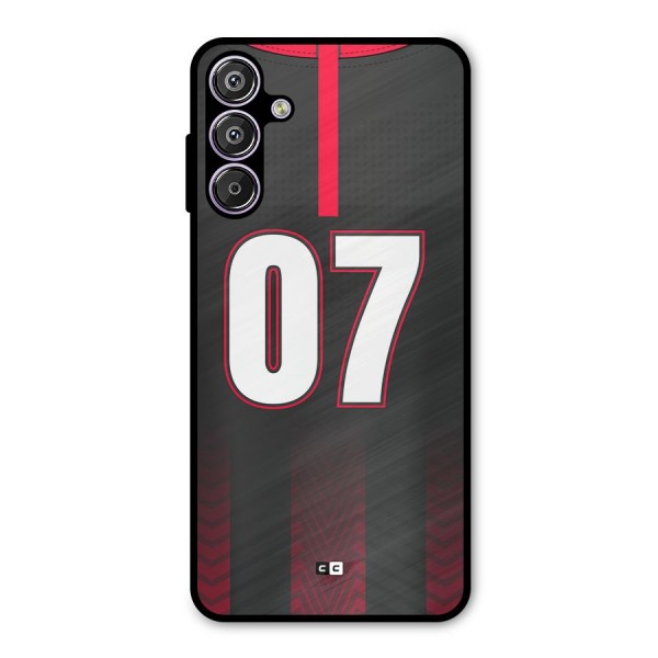 Jersy No 7 Metal Back Case for Galaxy F15