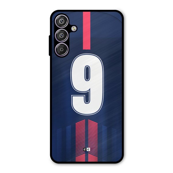 Jersy No 9 Metal Back Case for Galaxy F15