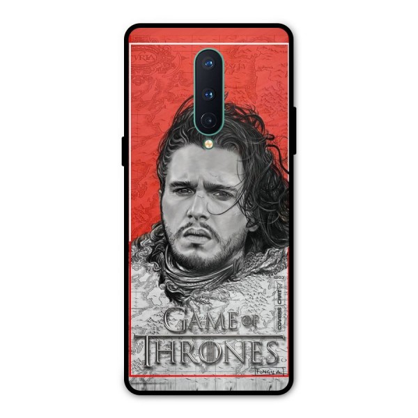 Jon Snow Nights Watch Metal Back Case for OnePlus 8