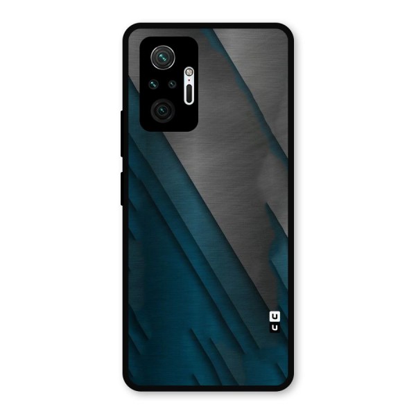 Just Lines Metal Back Case for Redmi Note 10 Pro
