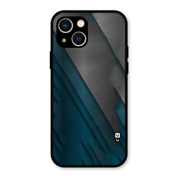 Just Lines Metal Back Case for iPhone 13