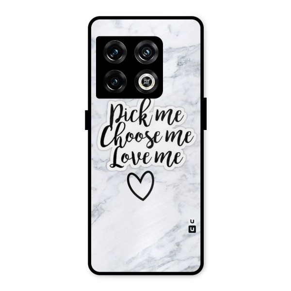 Just Me Metal Back Case for OnePlus 10 Pro 5G