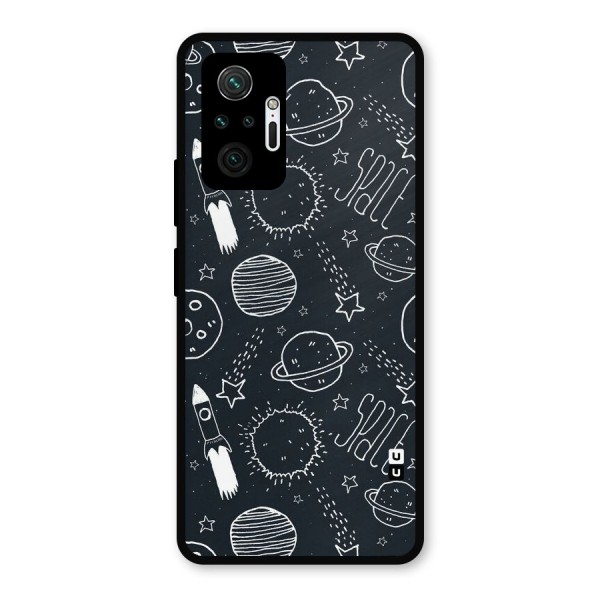 Just Space Things Metal Back Case for Redmi Note 10 Pro