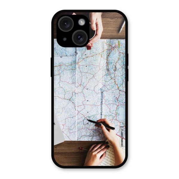Just Travel Metal Back Case for iPhone 15