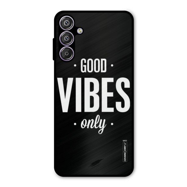 Just Vibes Metal Back Case for Galaxy M15