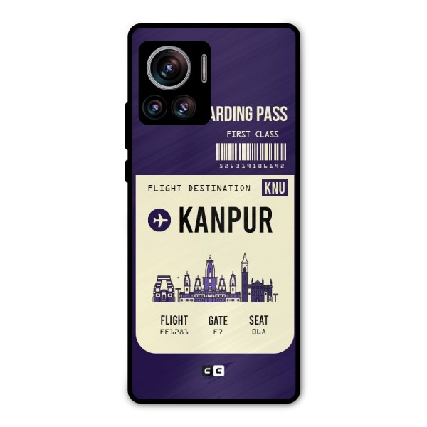 Kanpur Boarding Pass Metal Back Case for Motorola Edge 30 Ultra