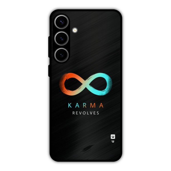 Karma Revolves Metal Back Case for Galaxy S24 Plus