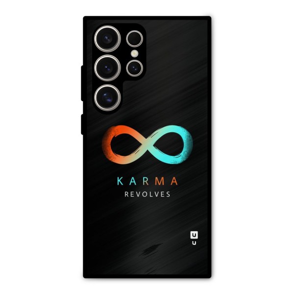 Karma Revolves Metal Back Case for Galaxy S24 Ultra