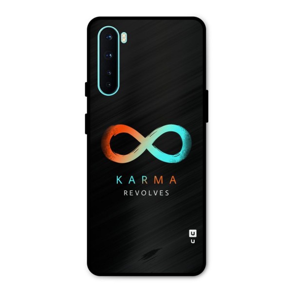 Karma Revolves Metal Back Case for OnePlus Nord