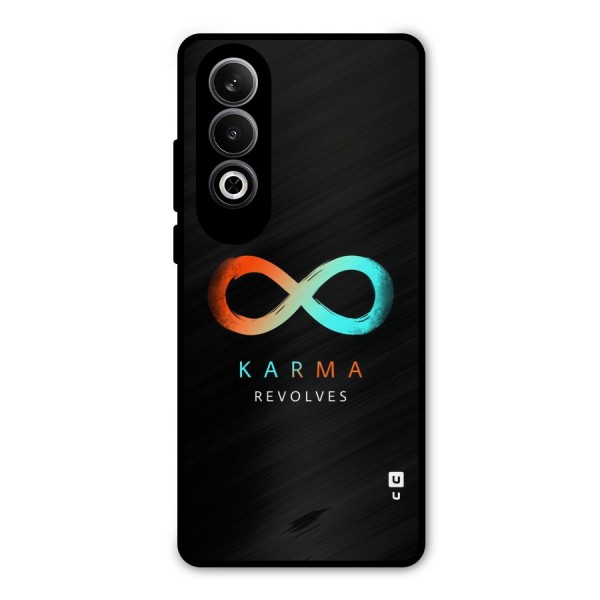 Karma Revolves Metal Back Case for OnePlus Nord CE4