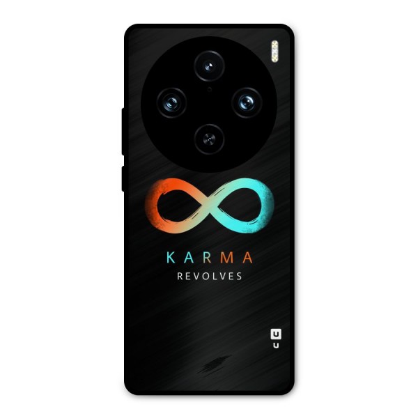 Karma Revolves Metal Back Case for Vivo X100 Pro