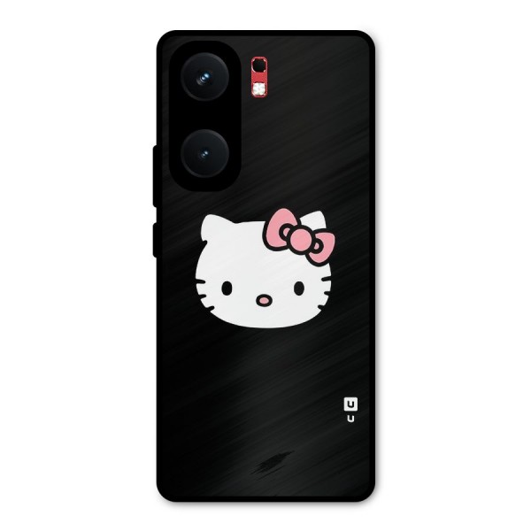 Kitty Cute Metal Back Case for iQOO Neo 9 Pro