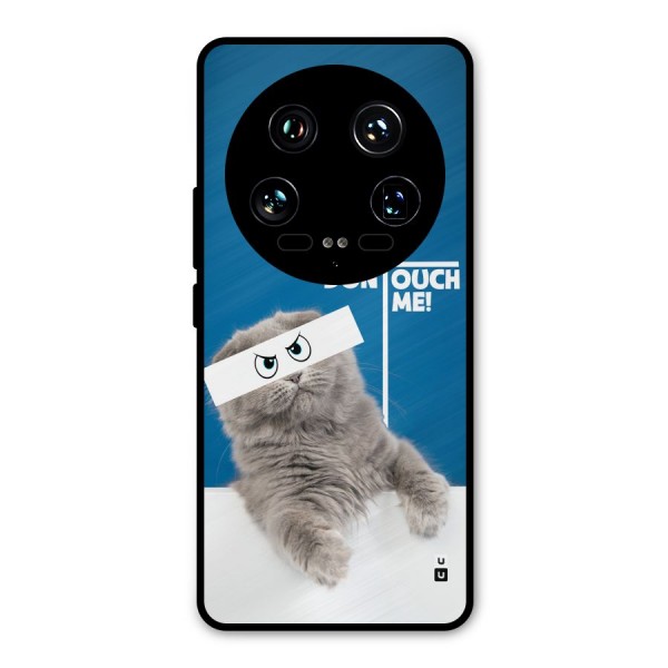 Kitty Dont Touch Metal Back Case for Xiaomi 14 Ultra