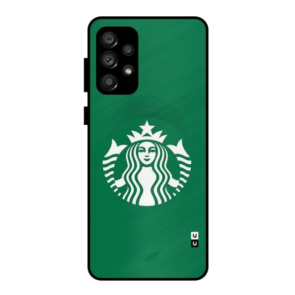 Lady StarBucks Metal Back Case for Galaxy A73 5G