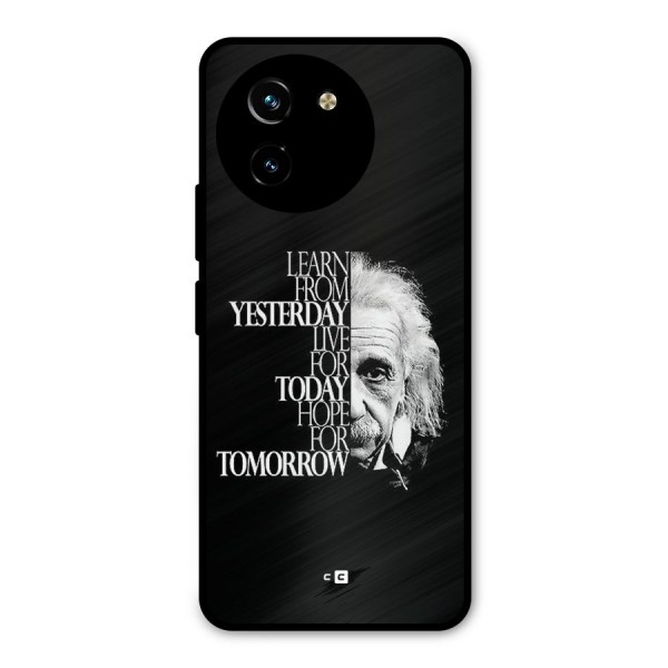 Learn From Yesterday Metal Back Case for Vivo Y200i