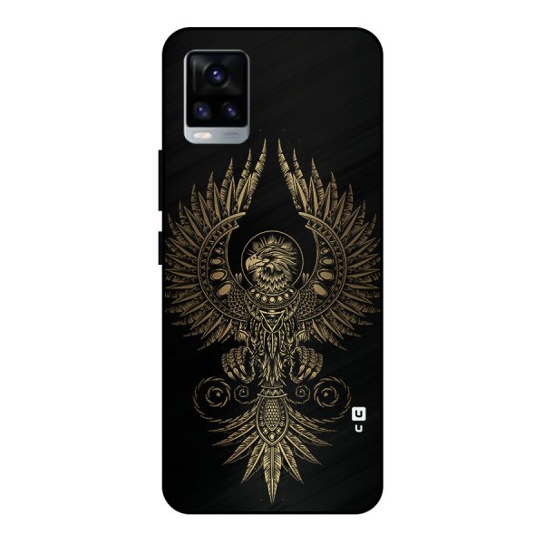 Legendary Phoenix Metal Back Case for Vivo V20 2021