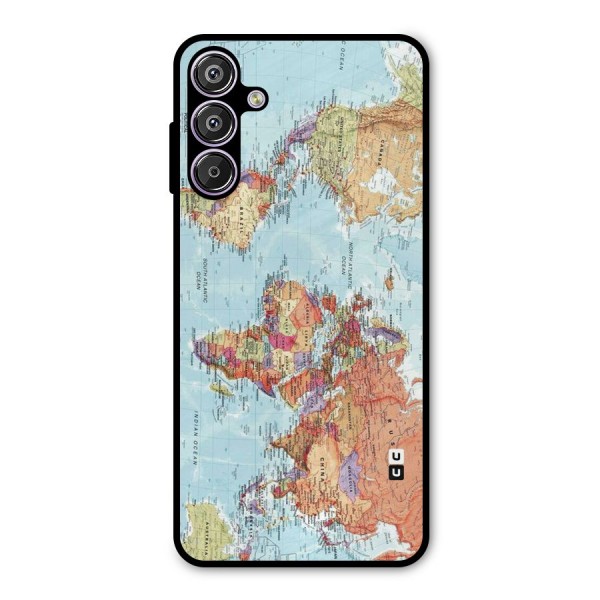 Lets Travel The World Metal Back Case for Galaxy F15