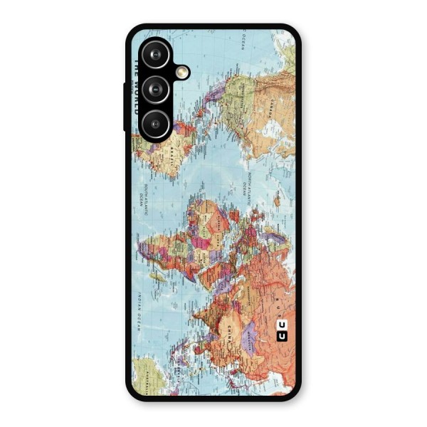 Lets Travel The World Metal Back Case for Galaxy F54