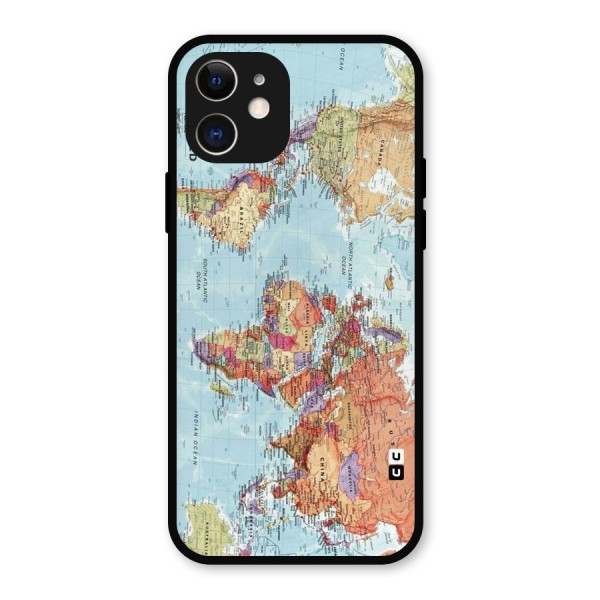 Lets Travel The World Metal Back Case for iPhone 12