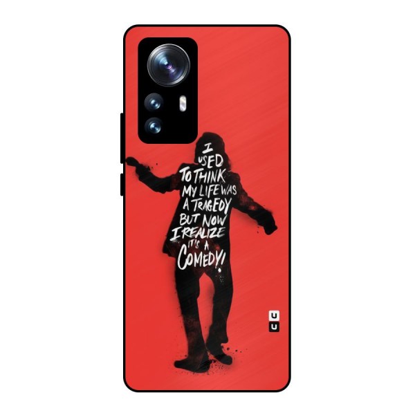 Life Tragedy Comedy Metal Back Case for Xiaomi 12 Pro