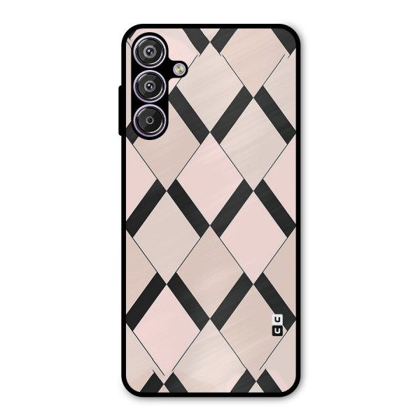 Light Pink Metal Back Case for Galaxy F15