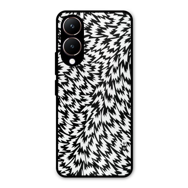 Lion Abstract Art Pattern Metal Back Case for Vivo Y28