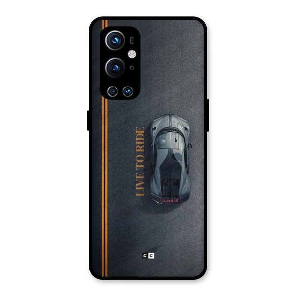 Live To Ride Metal Back Case for OnePlus 9 Pro