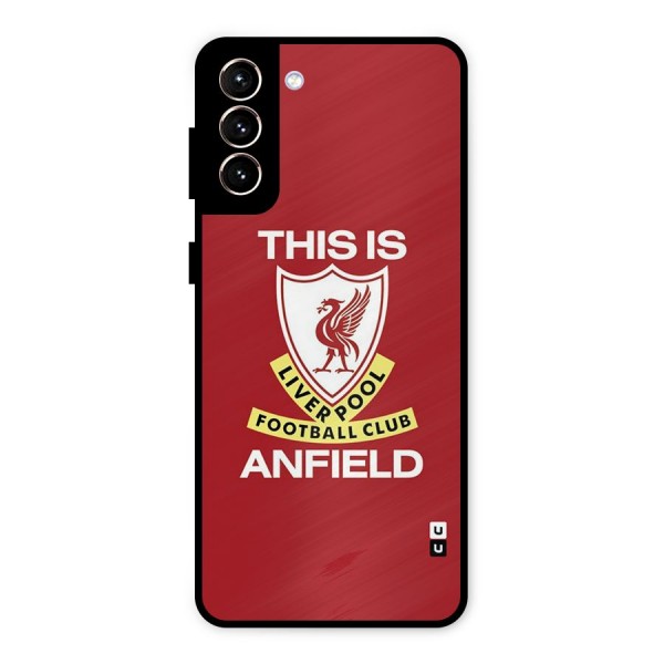 LiverPool Anfield Metal Back Case for Galaxy S21 Plus