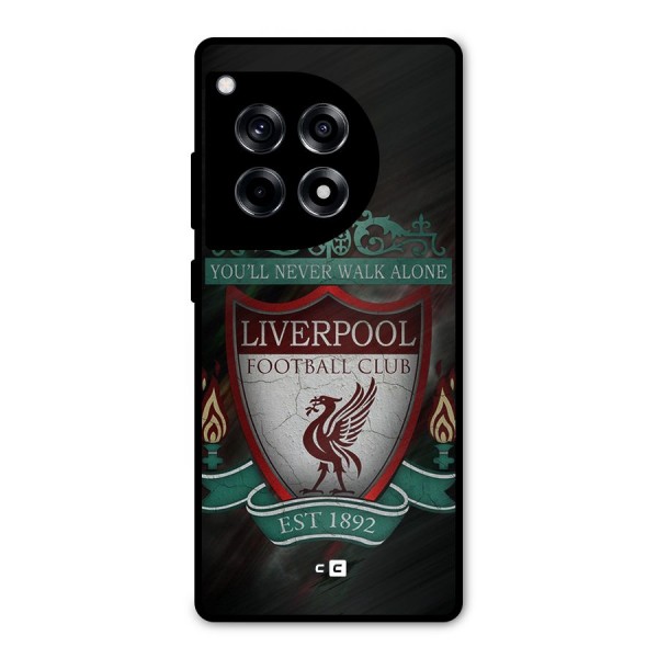 LiverPool FootBall Club Metal Back Case for OnePlus 12R