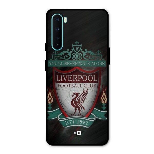 LiverPool FootBall Club Metal Back Case for OnePlus Nord