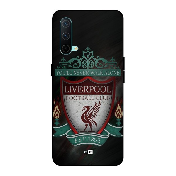 LiverPool FootBall Club Metal Back Case for OnePlus Nord CE 5G