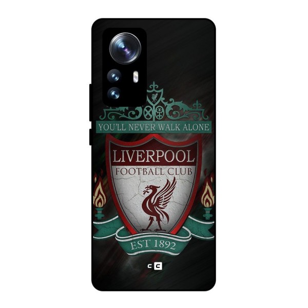 LiverPool FootBall Club Metal Back Case for Xiaomi 12 Pro