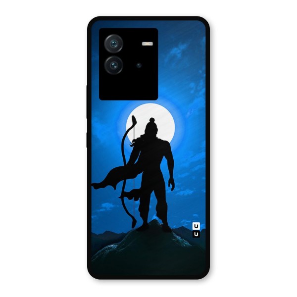 Lord Ram Illustration Metal Back Case for iQOO Neo 6 5G