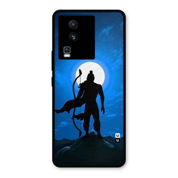 Lord Ram Illustration Metal Back Case for iQOO Neo 7 Pro