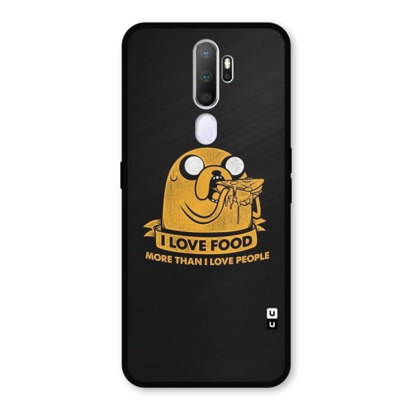 Love Food Metal Back Case for Oppo A9 (2020)