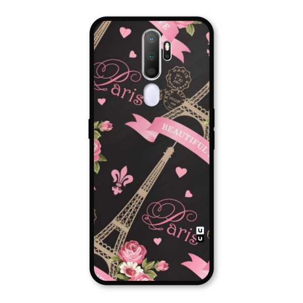 Love Tower Metal Back Case for Oppo A9 (2020)