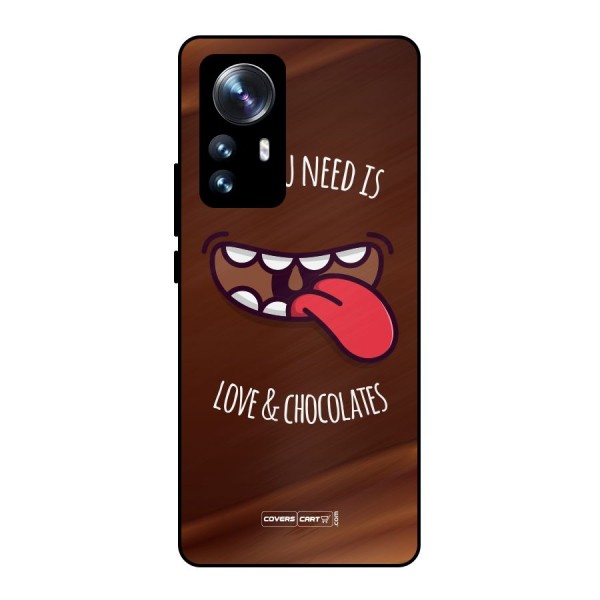 Love and Chocolates Metal Back Case for Xiaomi 12 Pro
