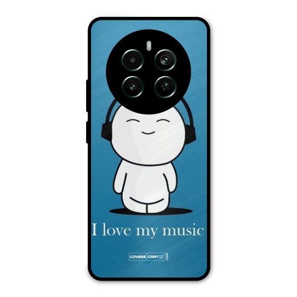 Love for Music Metal Back Case for Realme 12 Plus